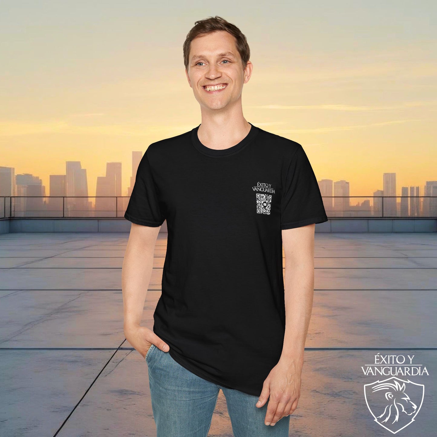 Mentalidad de León | Camiseta Estoica Unisex | Estilo Firme y con Propósito|