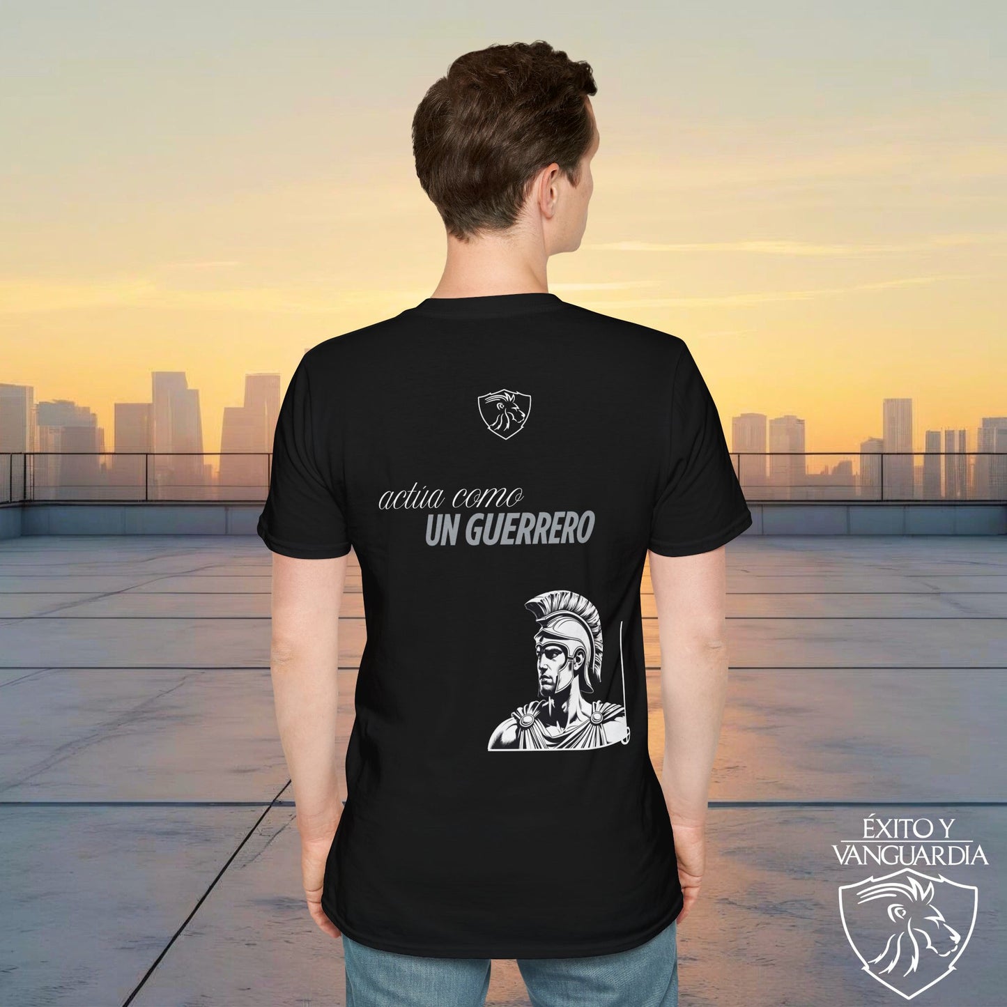 Camiseta Estoica E&V — Piensa como un Sabio, Actúa como un Guerrero