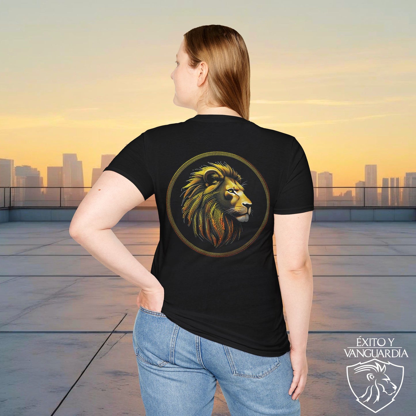 Mentalidad de León | Camiseta Estoica Unisex | Estilo Firme y con Propósito|