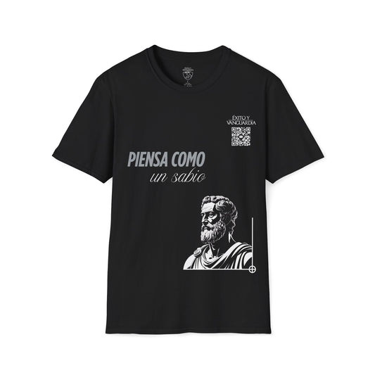 Camiseta Estoica E&V — Piensa como un Sabio, Actúa como un Guerrero